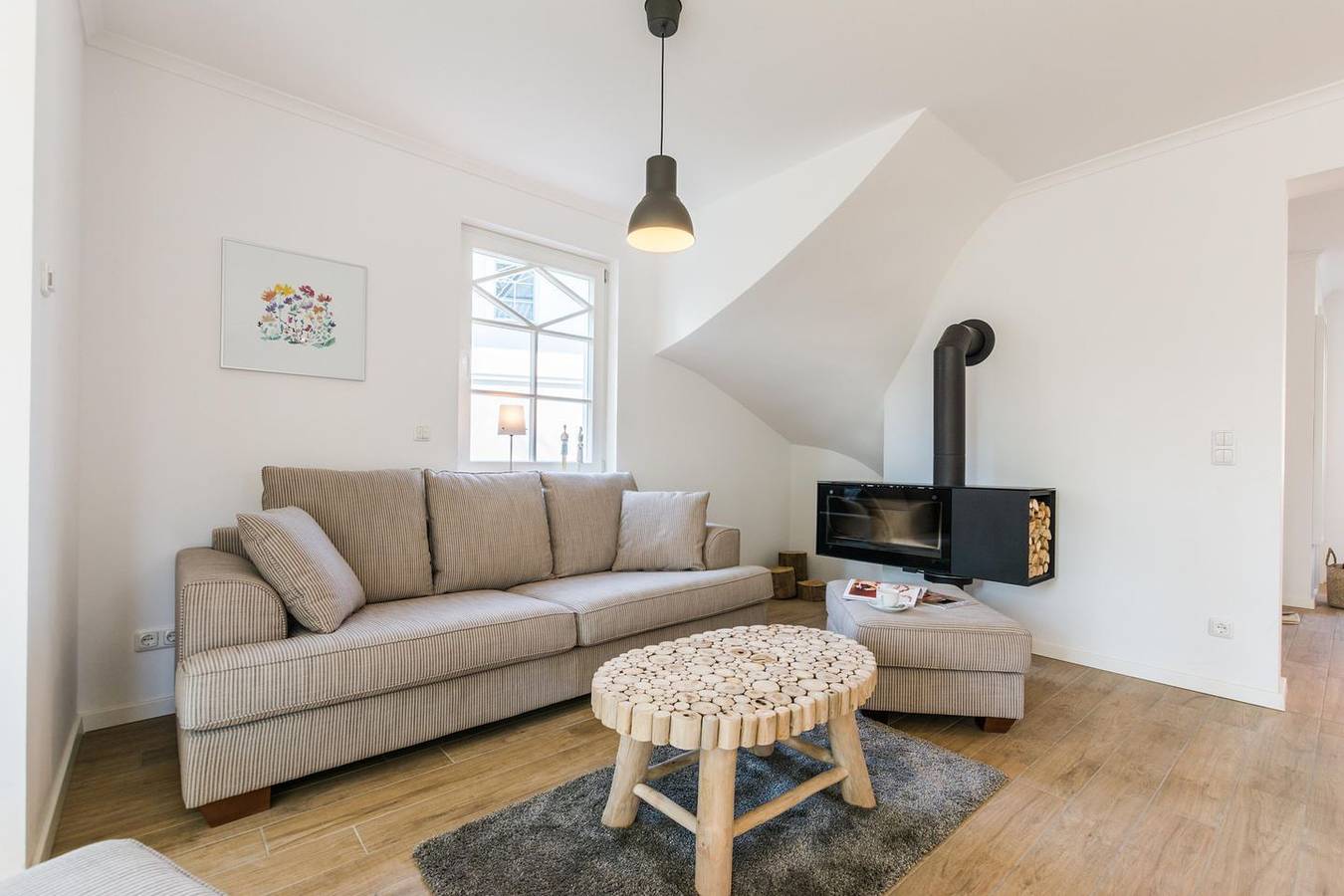 Helle und gemütliche Villa in Bodden-Nähe mit Sauna in Born a. Darß, Born am Darß