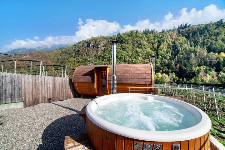 Ferienhaus für 6 Personen, mit Whirlpool und Garten sowie Sauna in Burggrafenamt - 2