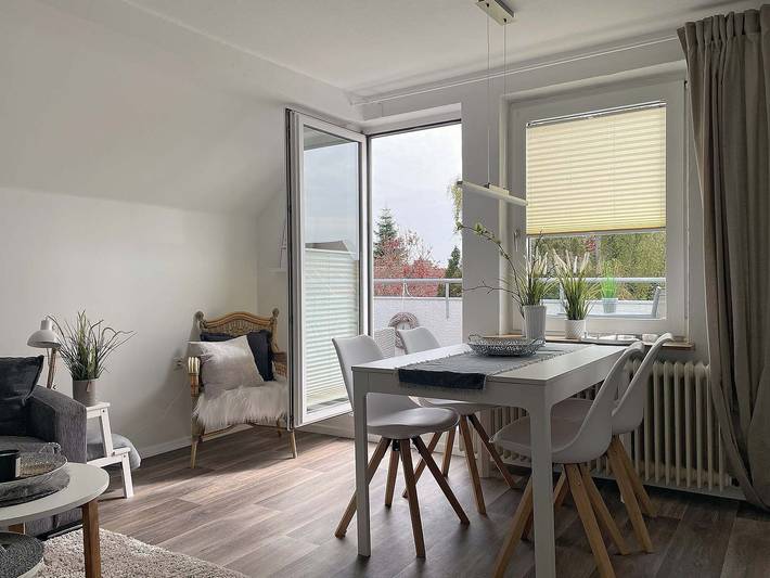 Ferienwohnung für 4 Personen, mit Balkon in Carolinensiel - 4