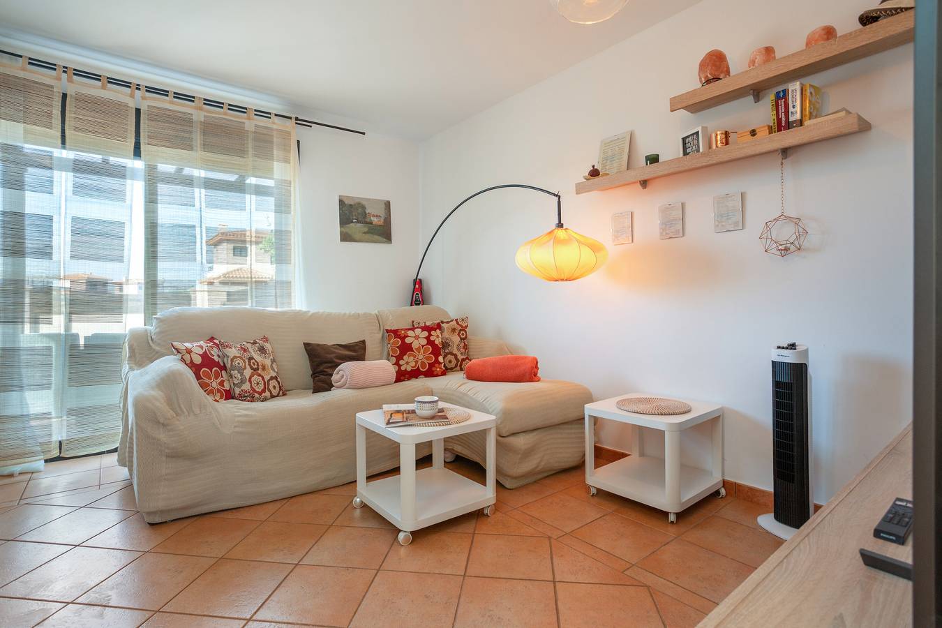 Ferienhaus 'Vanilla Ocean' mit Meerblick, Gemeinschaftspool und Wlan in La Oliva, Fuerteventura