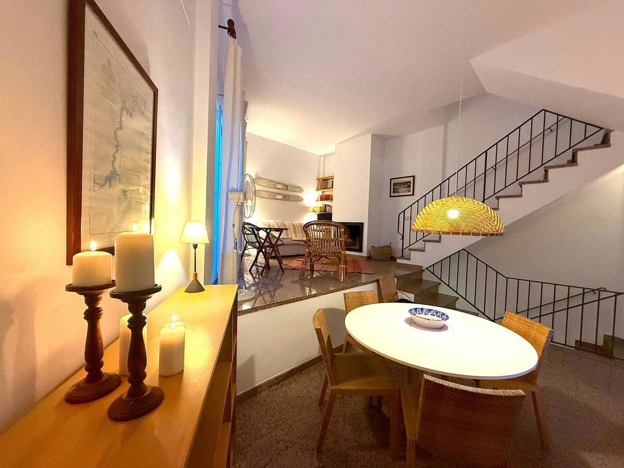 Townhouse for 6 with Ac & wifi 50m from the Beach in Aigua Xelida, Tamariu