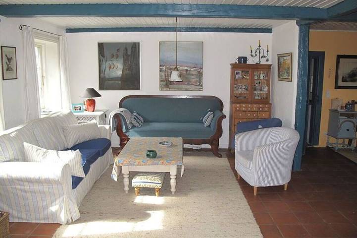 Ganze Wohnung, Ferienhaus Romantisches Reetdachhaus in Schnarup-Thumby, Grünes Binnenland