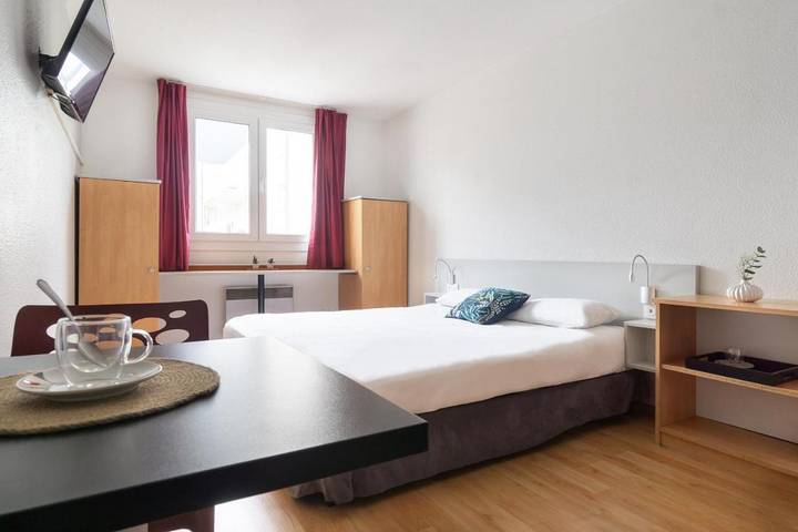 Appart’hôtel pour 2 personnes, animaux acceptés