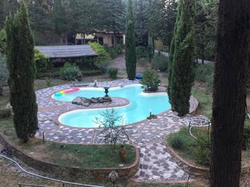 Maison d’hôte pour 2 personnes, avec vue et terrasse ainsi que piscine et jardin à Umbertide