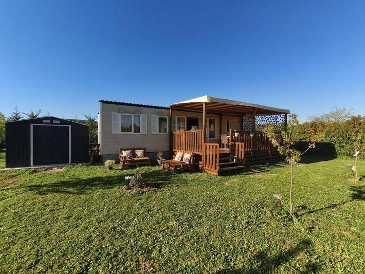 Maison de campagne pour 6 personnes, avec vue et jardin à Saint-Maurice-sur-Eygues