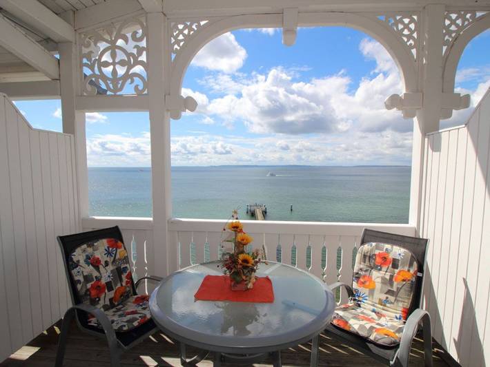 Ferienwohnung für 3 Personen, mit Seeblick und Balkon sowie Ausblick - 1