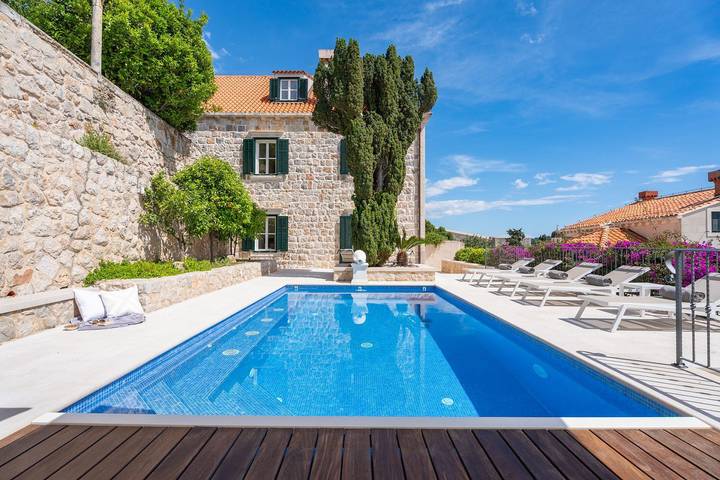Villa mit pool für 8 Personen, mit Garten und Sauna sowie Terrasse in Dubrovnik - 2