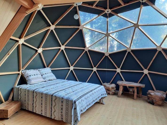 Tente pour 3 personnes, avec vue et jardin dans la Creuse - 3