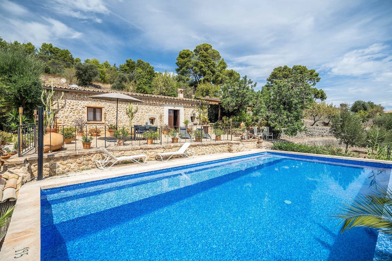 Casa di campagna "Can Pulit" con piscina, giardino, A/C e Wi-Fi in Selva, Maiorca centrale