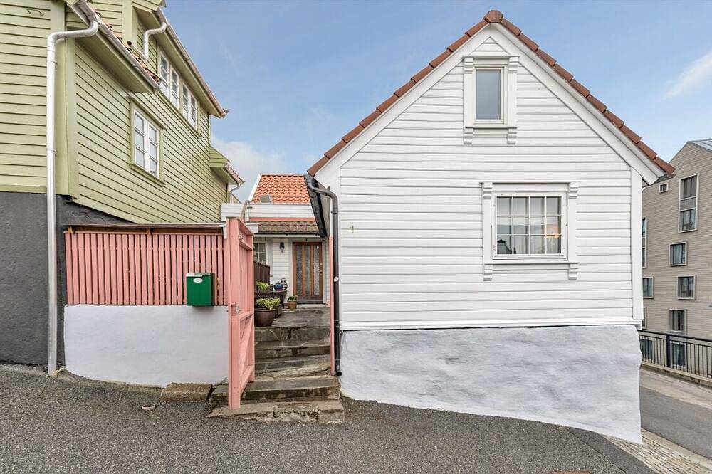 Historical house in Stavanger City Centre in Storhaug, Stavanger