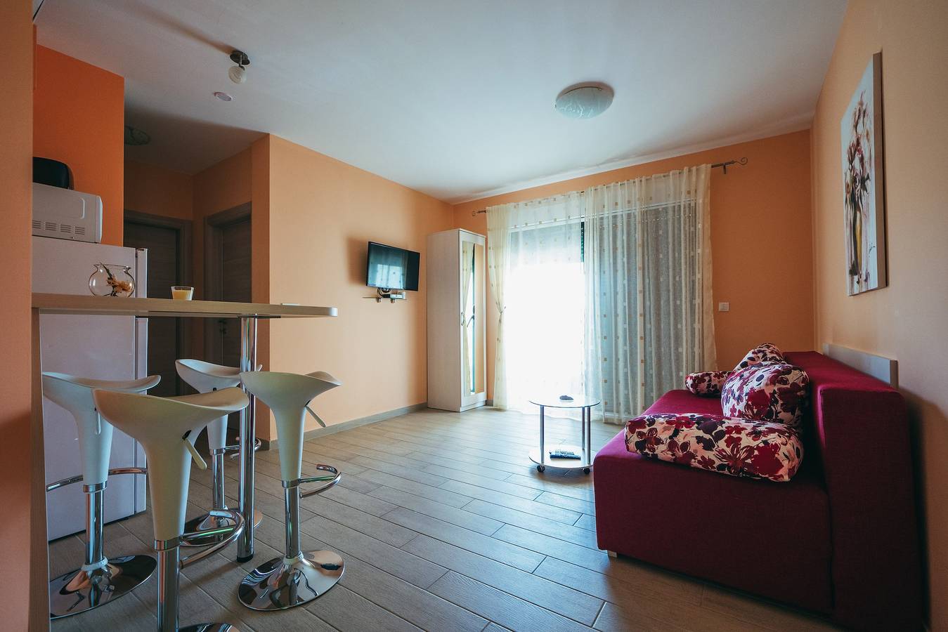 Hel leilighet, One bedroom apartment with balcony and sea view Promajna, Makarska A-6849-d in Promajna, Makarska Riviera