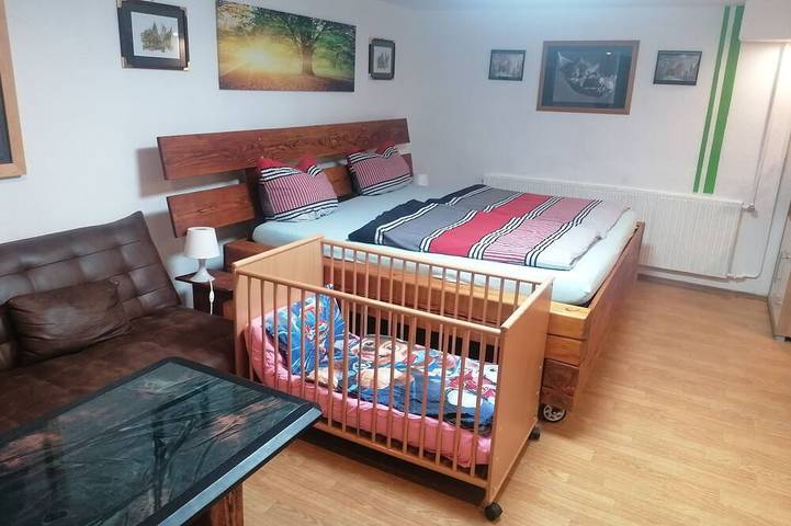 Ferienwohnung für 5 Personen, mit Garten