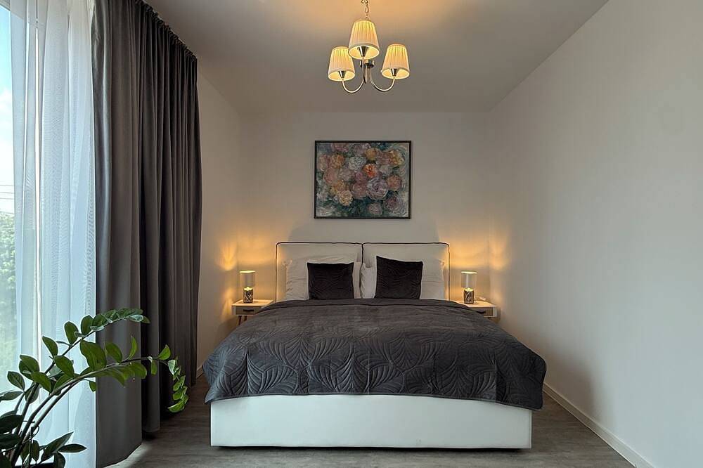 Ganze Wohnung, Charming 2-bedroom family-friendly apartment with Wifi and Ac in Senec in Bratislava und Umgebung