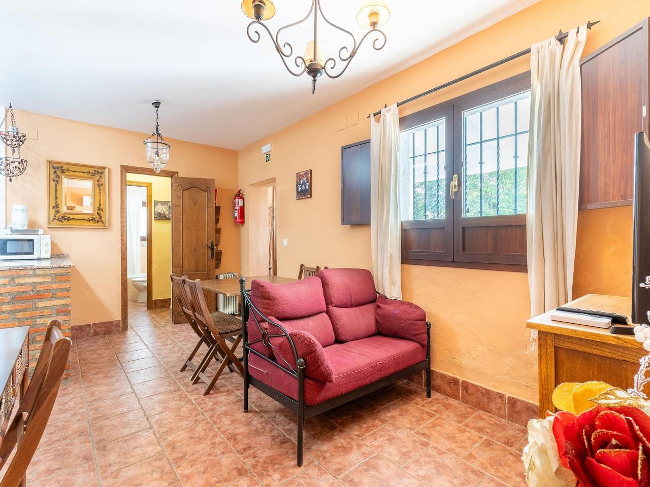 Studio in Spain with Private Pool and Garden in Rivero de Posadas, Posadas