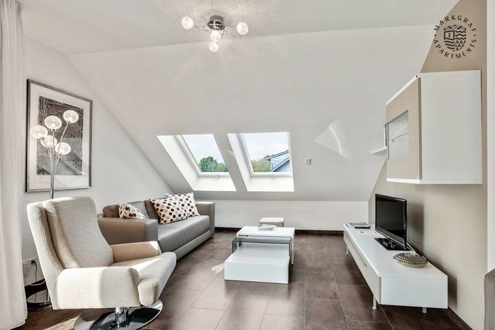 Lägenhet för 3 Personer, med balkong