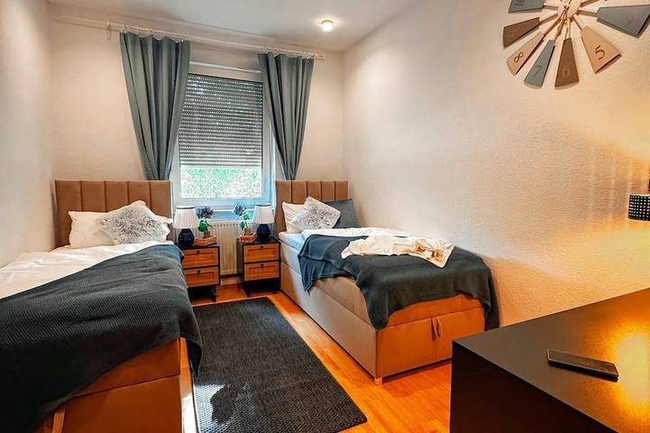 Appartement entier, The Bibo Urban Nest Apartment warmly welcomes its guests at any time. in Bielefeld, Rhénanie-du-Nord-Westphalie