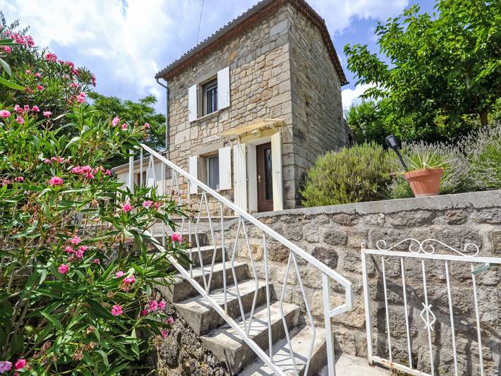 Maison de vacances pour 2 personnes, avec Terrasse ainsi que Jardin et Vue