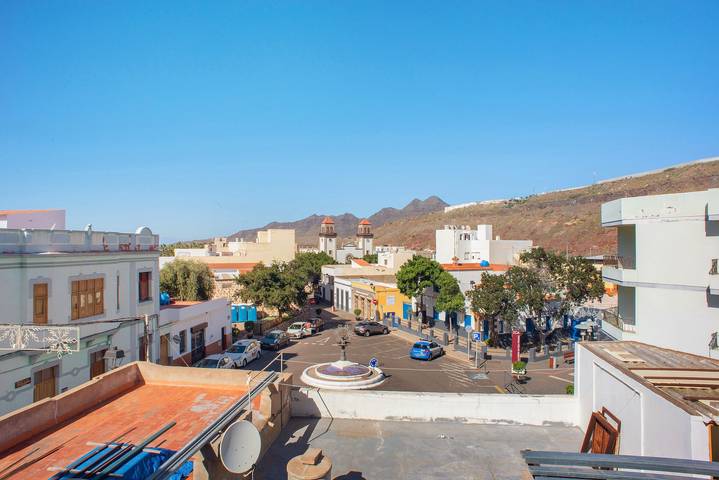 Hel lejlighed, Vacation Home "Casa La Palmilla" with Mountain View, Whirlpool & Wi-Fi in San Nicolás de Tolentino, West Gran Canaria