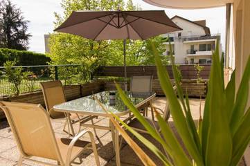 Gîte pour 2 personnes, avec terrasse à Vétraz-Monthoux