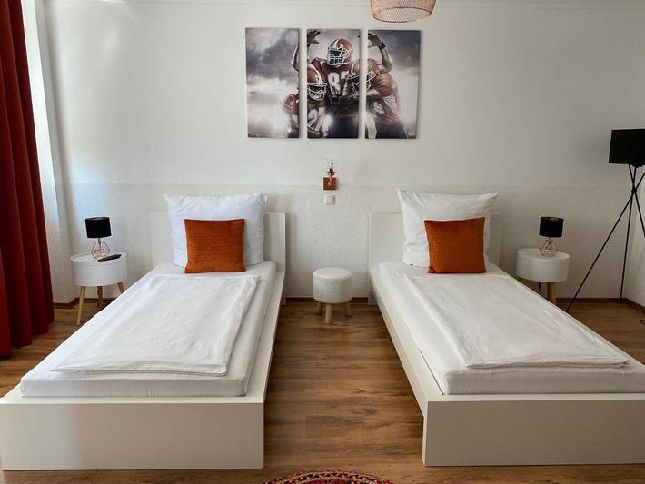 Chambre d’hôte pour 2 personnes, avec Terrasse à Mannheim - 4