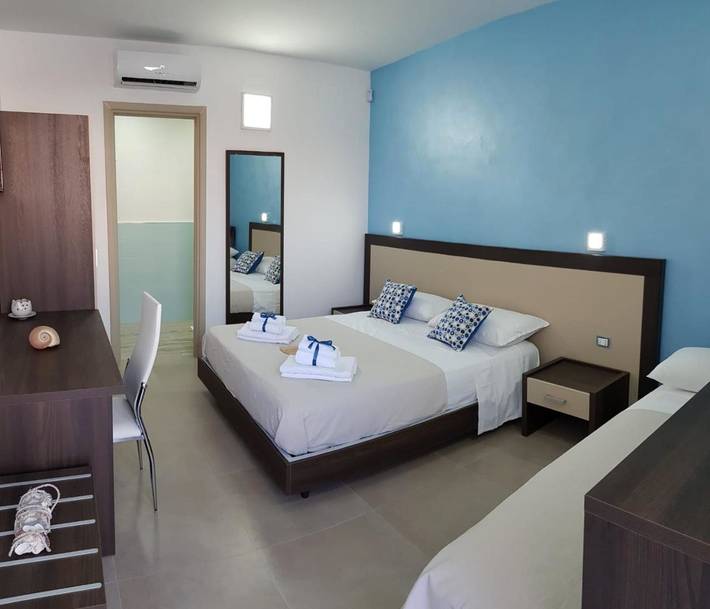 Chambre d’hôte pour 3 personnes, avec Balcon et Terrasse
