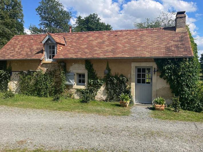 Maison de vacances pour 2 personnes, avec jacuzzi et jardin dans la Sarthe