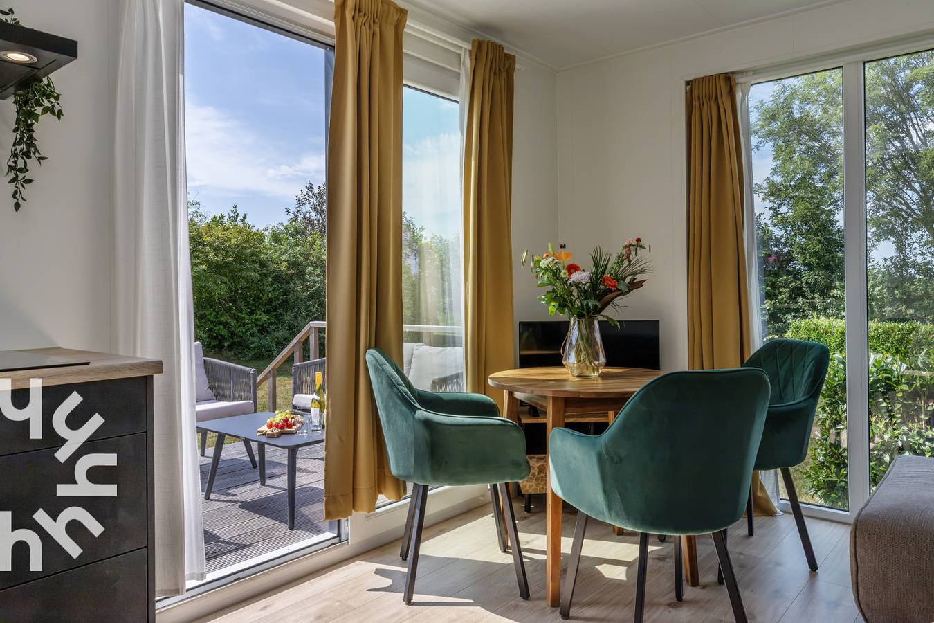 Modernes chalet für 4 Personen mit Veranda und Klimaanlage in Blokzijl in Blokzijl, Nationalpark Weerribben-Wieden