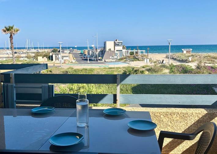 Appartement de vacances pour 6 personnes, avec vue et balcon