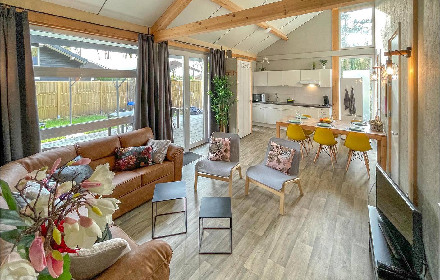 Vakantiehuis voor 6 personen met terras in Nationaal Park De Groote Peel