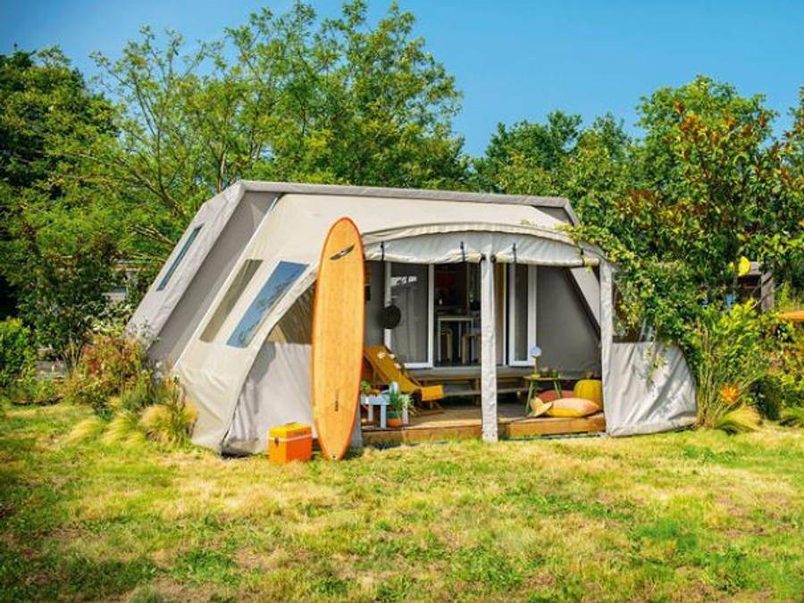 Camping Paradis la Bretonnière - Bungalow toilé 4 personnes - Tente Coco Sweet (Sans sanitaires) (Eden) in Saint-Julien-des-Landes, Vallée de la Loire