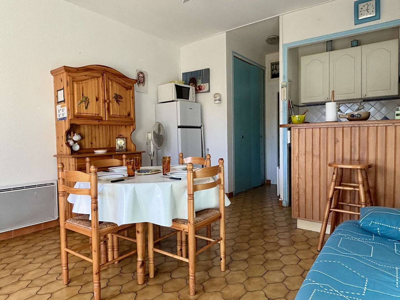 Entire apartment, Cozy Studio Cabine for 4 with Terrace, Bbq, Near Beach - Argelès-sur-Mer in La Côte Vermeille, Argelès-sur-Mer