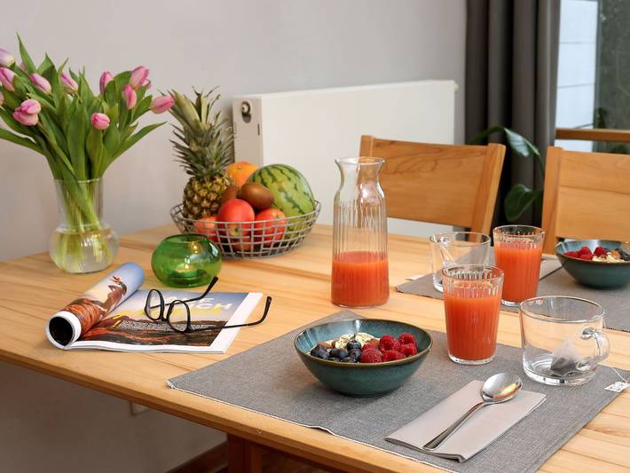 Ferienwohnung für 4 Personen, mit Balkon und Terrasse sowie Garten in Wittenbeck - 4