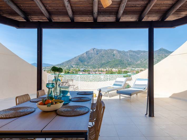 Holiday apartment for 6 people, with Hot tub and Terrace as well as Pool in Marbella Centre