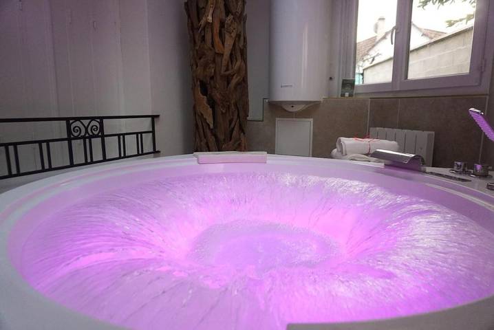 Gîte pour 4 personnes, avec terrasse ainsi que jardin et jacuzzi à Vigneux-sur-Seine - 3