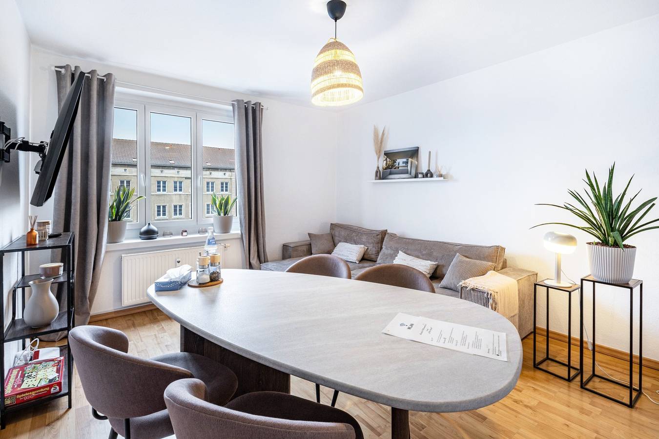 Entire apartment, Apartment 'Friedi Am Bauhausmuseum' with Balcony and Wi-Fi in Dessau, Dessau-Wörlitz Gartenreich