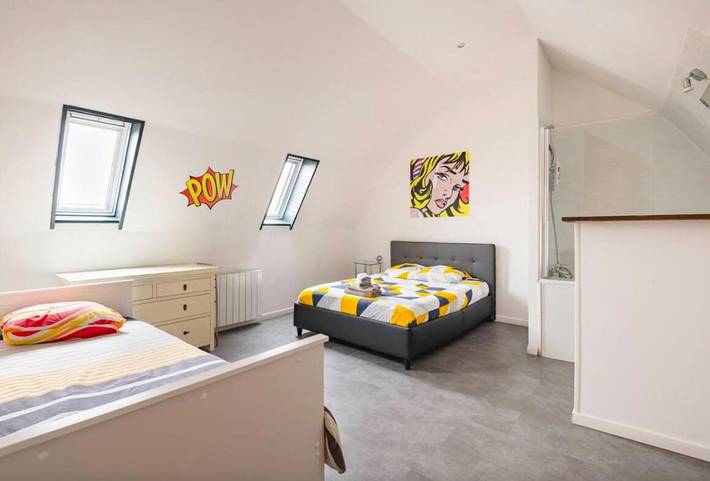 Gîte pour 3 personnes, avec Terrasse et Vue à Eysines