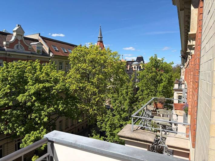 Ferienwohnung für 4 Personen, mit Ausblick und Garten in Zoo Leipzig - 3