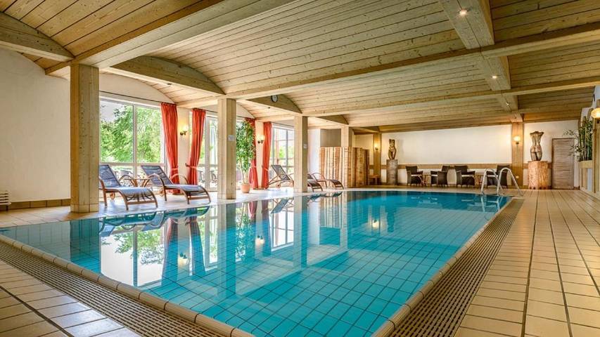 Hotel für 2 Personen, mit Terrasse und Garten sowie Pool und Sauna