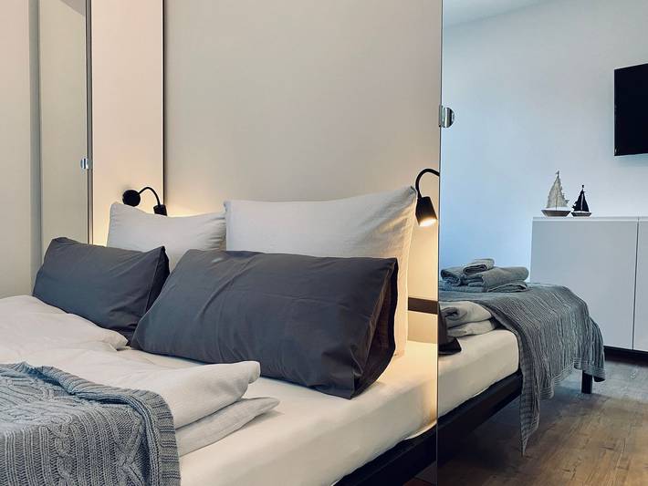Ganze Wohnung, Hafencity Appartement 8 im 1.Og direkt am Stralsunder Hafen in Ozeaneum Stralsund, Stralsund