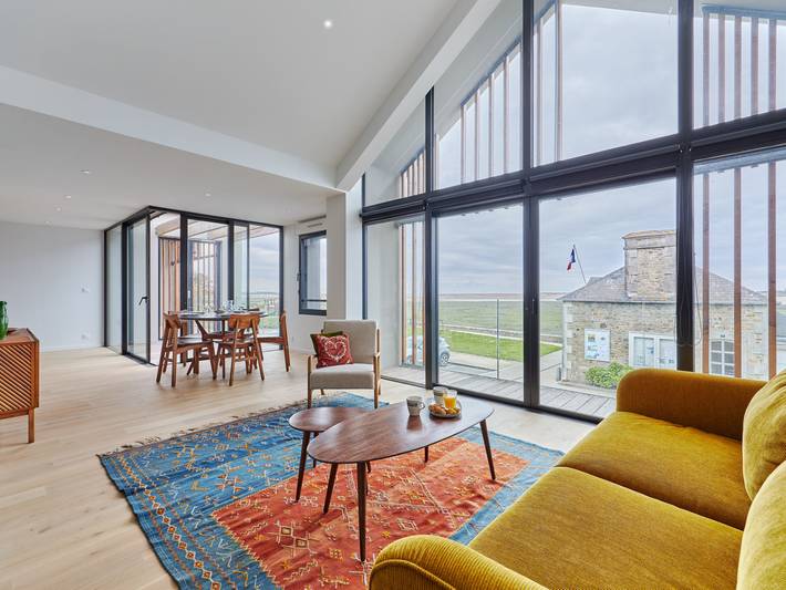 Maison de vacances pour 5 personnes, avec Terrasse et Jardin dans Basse-Normandie