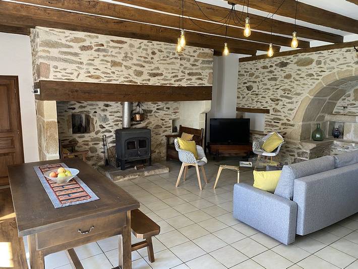 Gîte pour 4 personnes, avec jardin et terrasse, animaux acceptés - 1