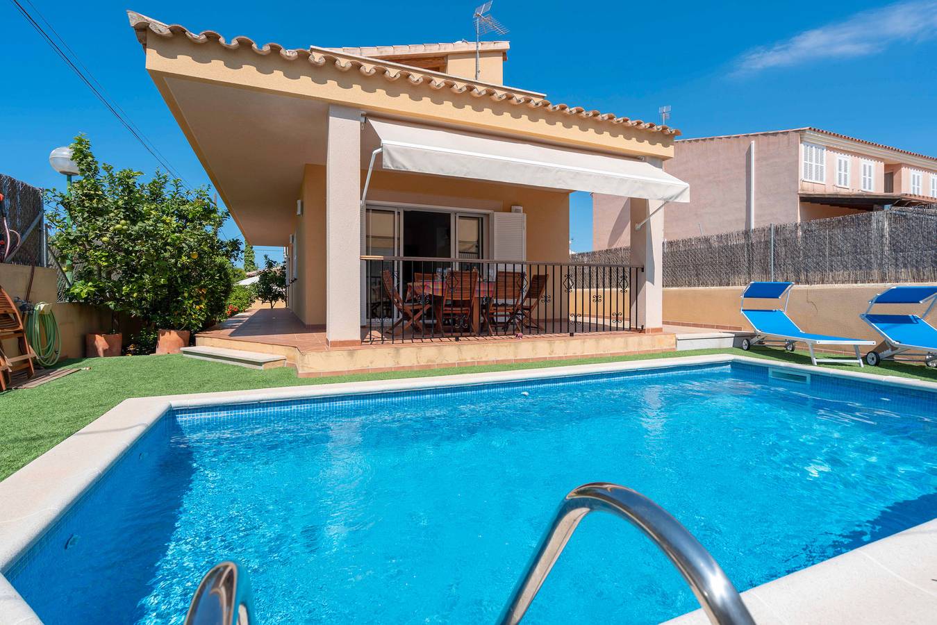 Casa de Férias 'Es Reco' com Piscina Privada, Wi-Fi e Ar Condicionado in Sa Ràpita, Campos (Espanha)