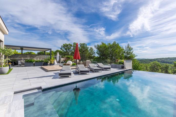 Villa 'Prestigieuse Spa 2 Piscine' con vista mare, Wi-Fi e aria condizionata in Saint-Gély-du-Fesc, Costa mediterranea (Francia)