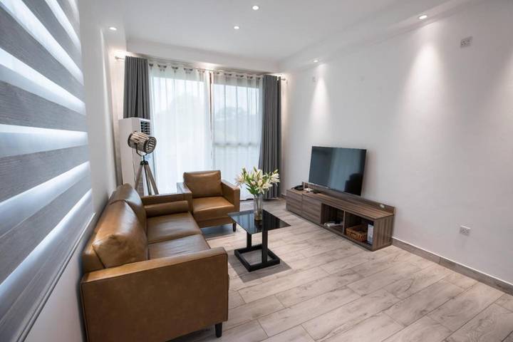 Gîte pour 4 personnes, avec terrasse et vue dans Beau Vallon