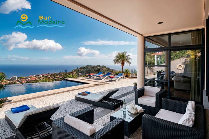 Villa para 12 pessoas, com Varanda e Terraço e ainda Jardim no Funchal