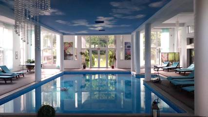 Gîte pour 2 personnes, avec sauna et jardin ainsi que piscine et vue dans Cluj-Napoca