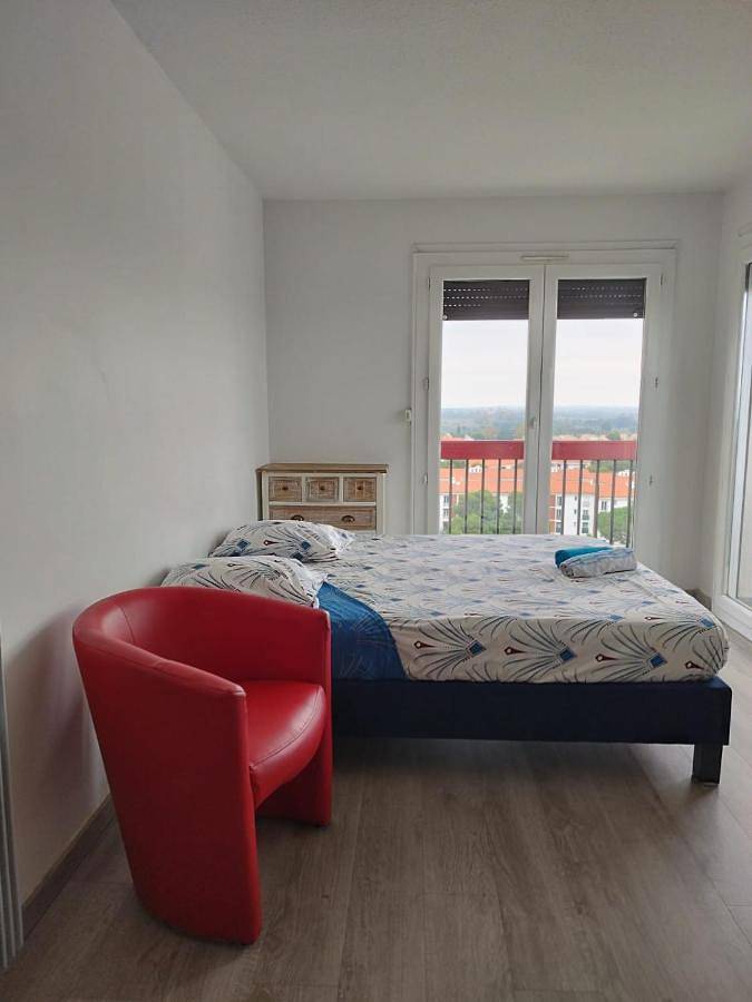 Double Room with Balcony in Perpignan, Côte méditerranéenne (France)