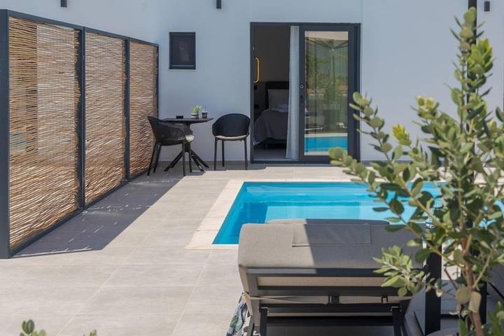 Appartement de vacances pour 2 personnes, avec terrasse et jacuzzi