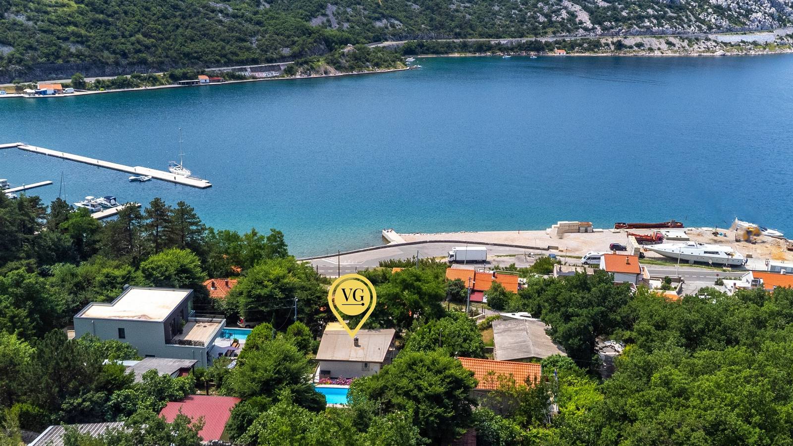 Villa Relax with pool&beachfront by Villas Guide in Bakarac, Kraljevica
