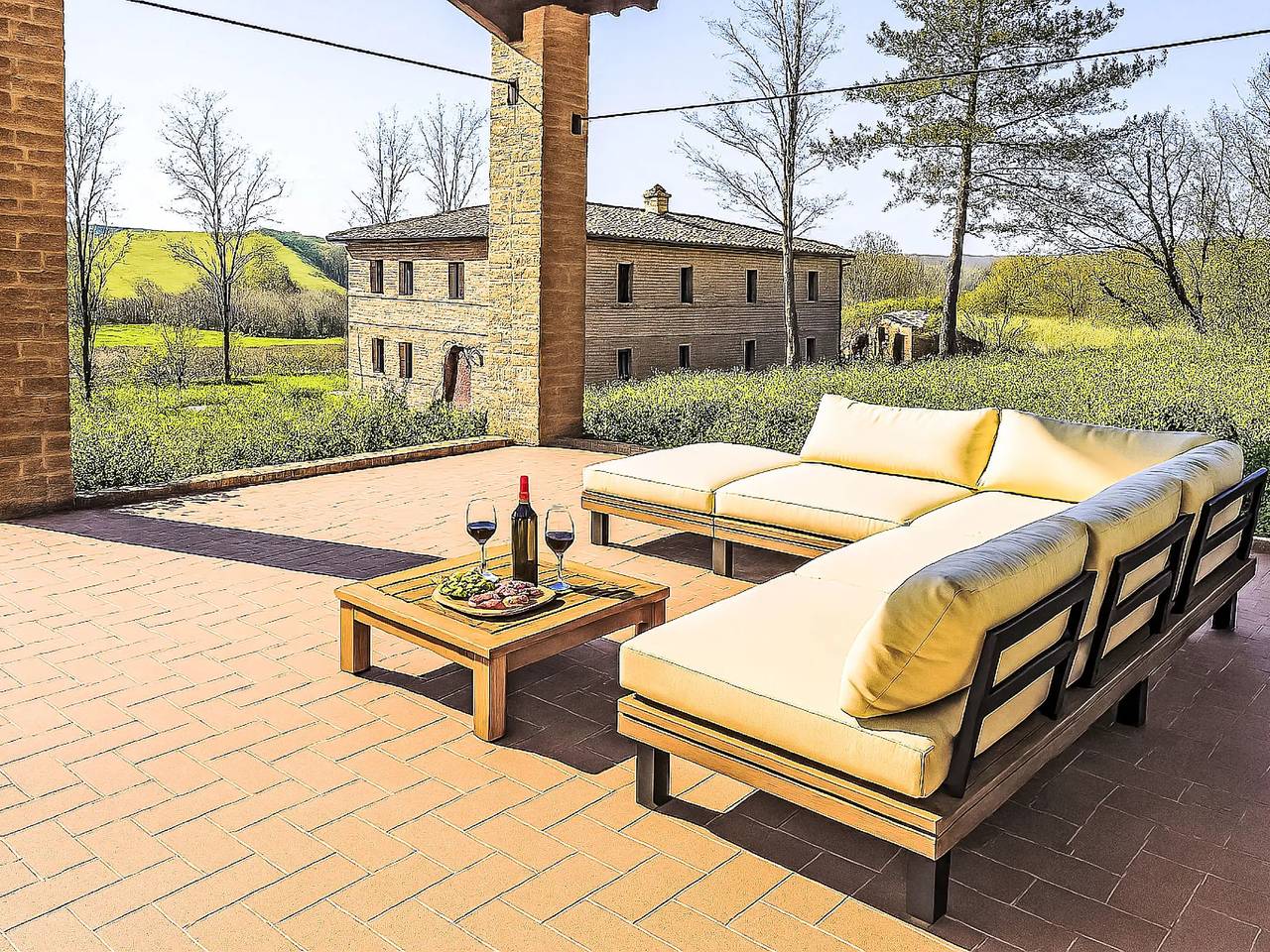 Casa 8 Persone in Buonconvento, Siena e dintorni